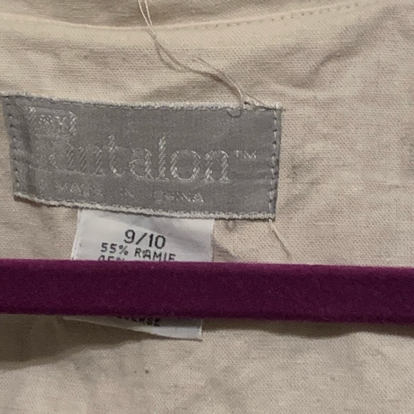 Vintage Pantalon women’s vest sz 9/10 - WHITE - Picture 2 of 3